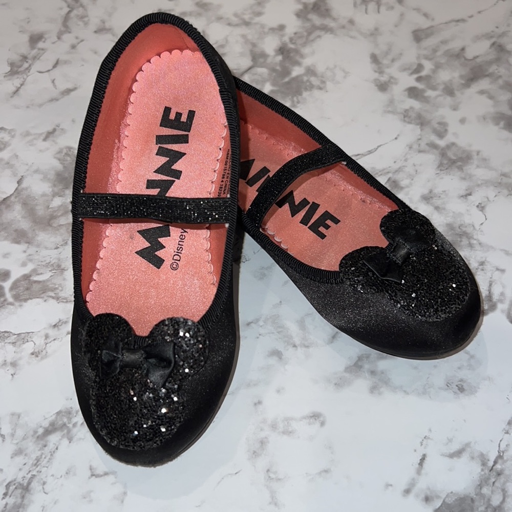 H&M Toddler Girls Minnie Satin Flats